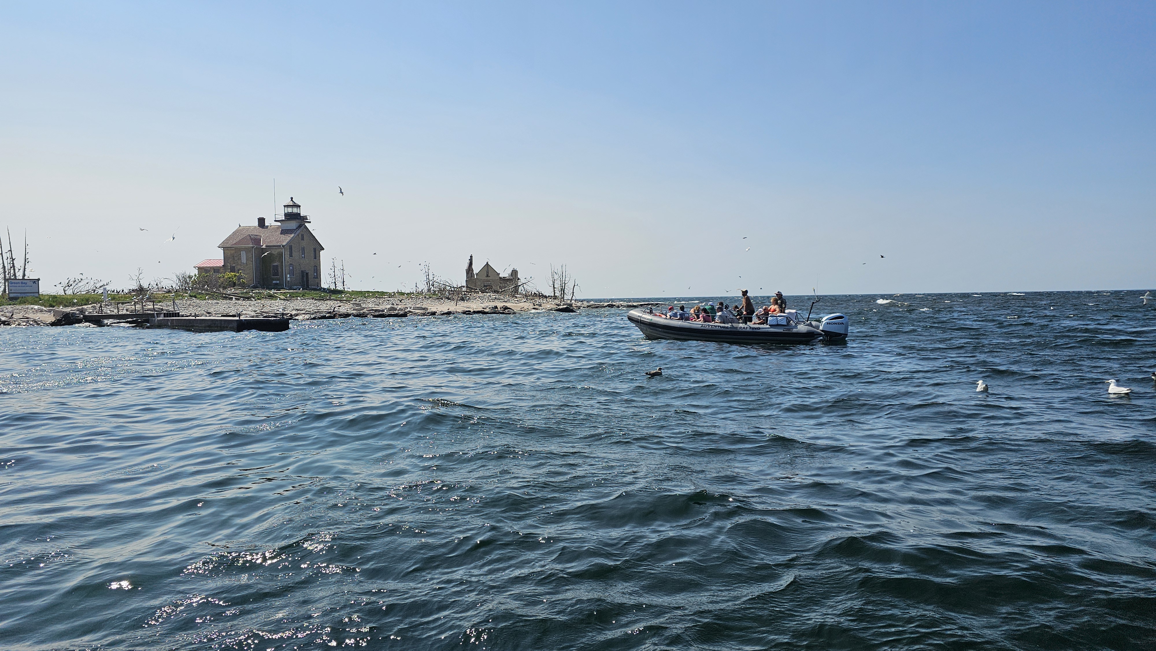 Discover the shipwrecks of Death's Door with Door County Adventure Rafting and go on the best boat tour on the peninsula.