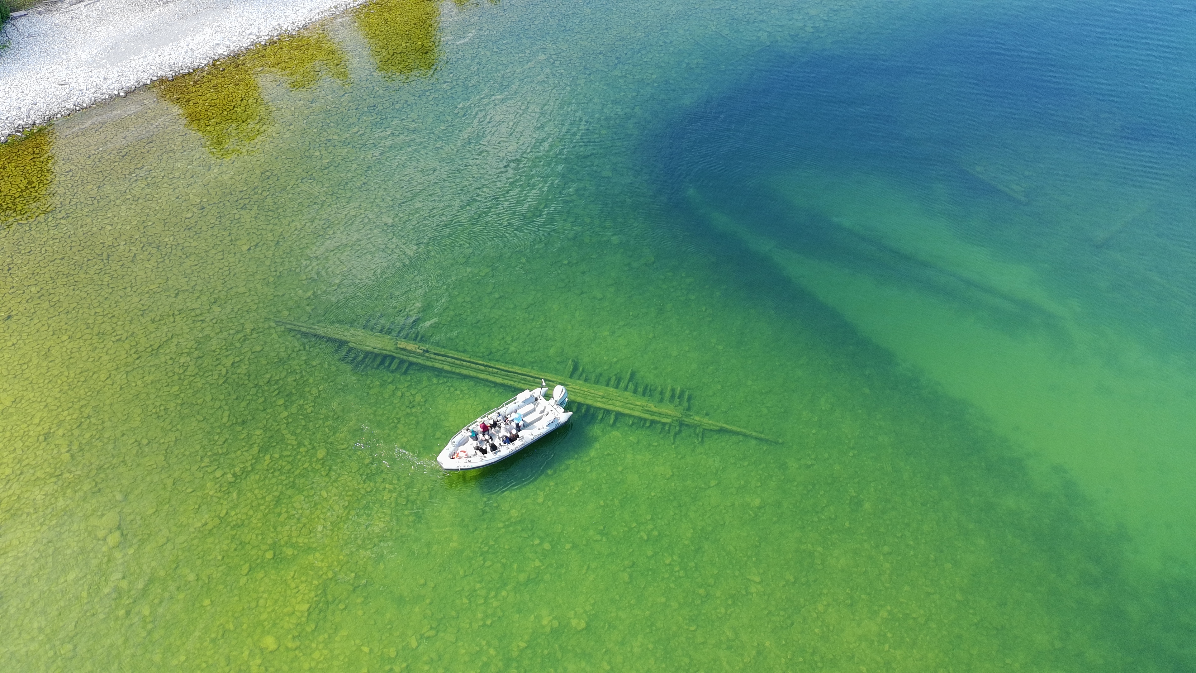 Discover the shipwrecks of Death's Door with Door County Adventure Rafting and go on the best boat tour on the peninsula.